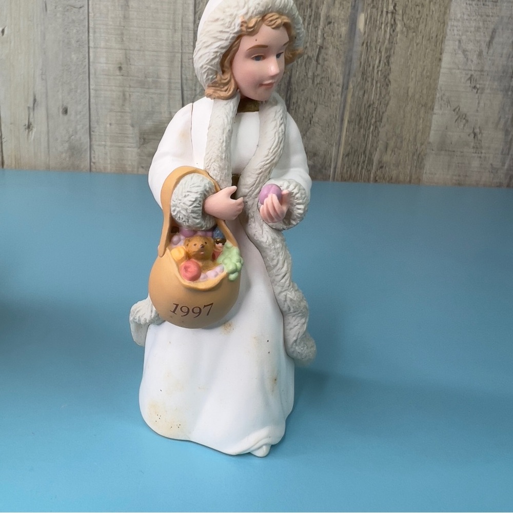 Flawed Has Stains on it Hallmark Keepsake Ornament Kolyada Christmas Dated 1997